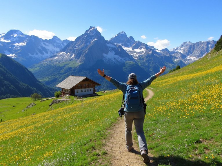 alpine hiking wonderland