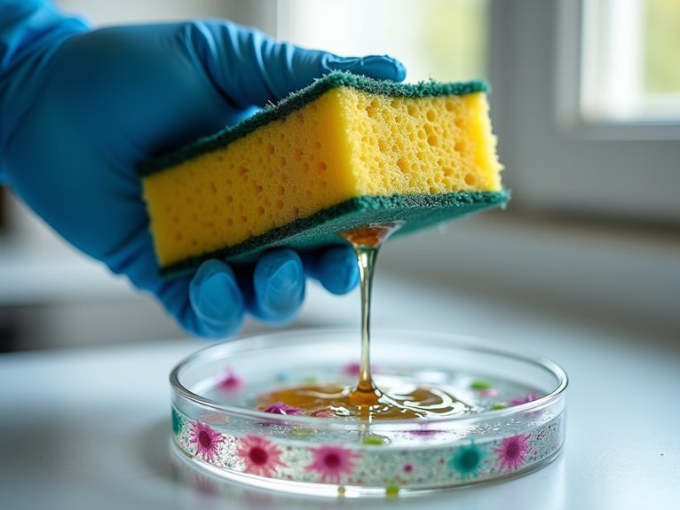 bacterial hotbed kitchen cleaning tool