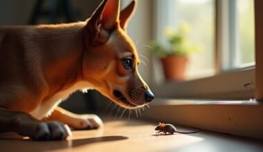 canine deterrent against rodents and insects