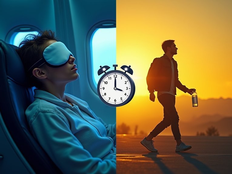 circadian rhythm sleep wake adjustment jet lag