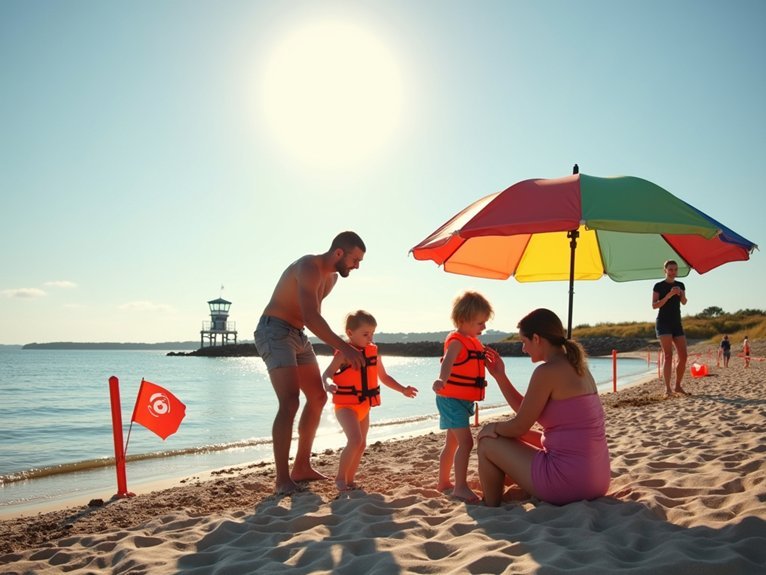 coastal safety and family beach preparation