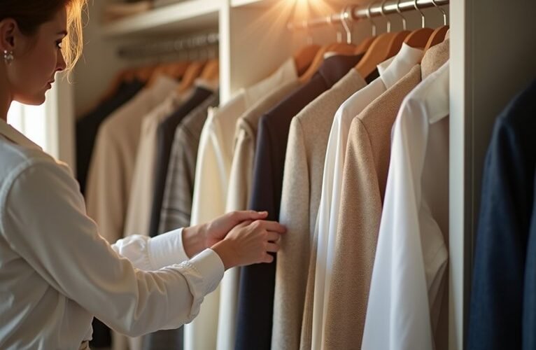 crafting chic wardrobe from existing pieces