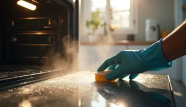 efficient oven cleaning in minimal time