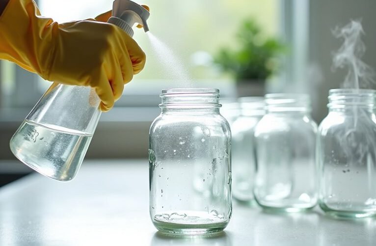 fastest jar sterilization without oven boiling