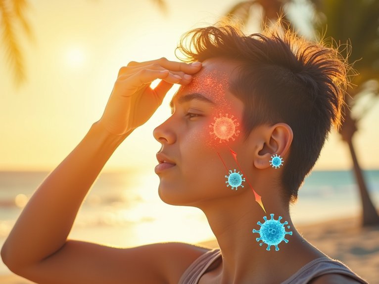 heat impacts immune dynamics