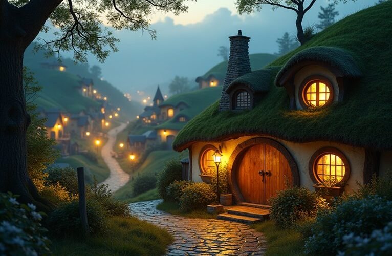 immersive historical village architectural anomalies