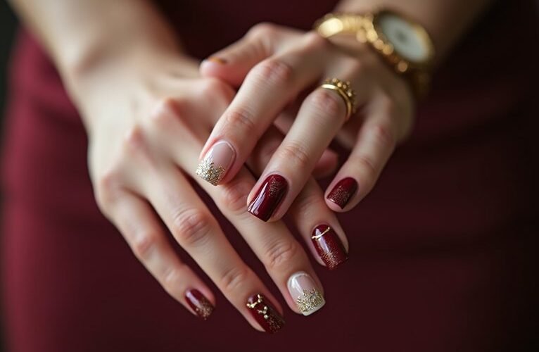 luxurious nail designs for success