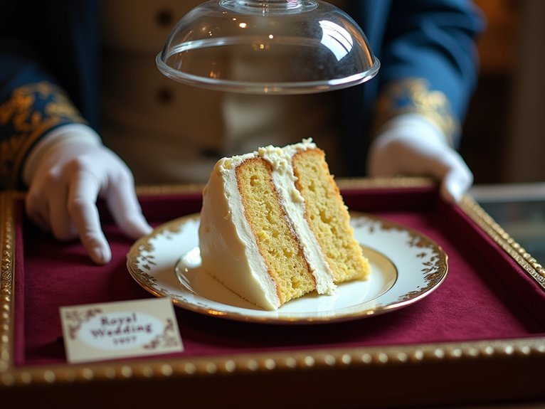 preserved royal wedding cake memoir