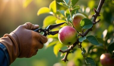 pruning for bountiful apple harvest