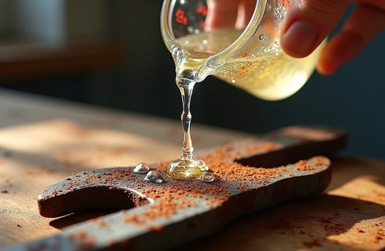 removing rust inexpensively without products