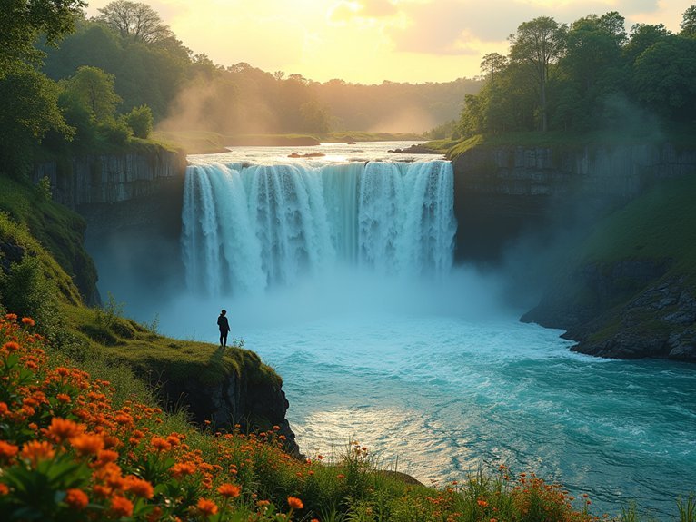 sculpting earth cascading water vibrant wetlands
