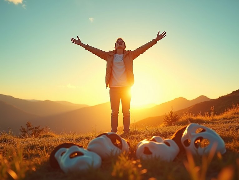 self acceptance through authentic living