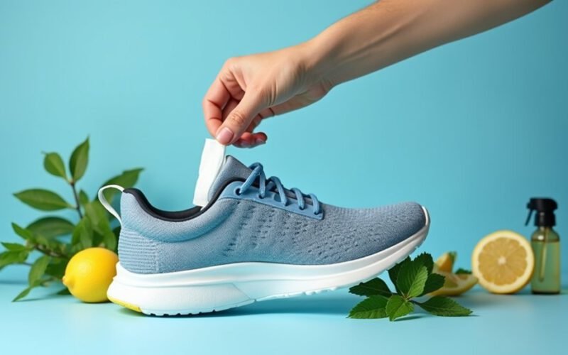 shoe odor removal tips provided