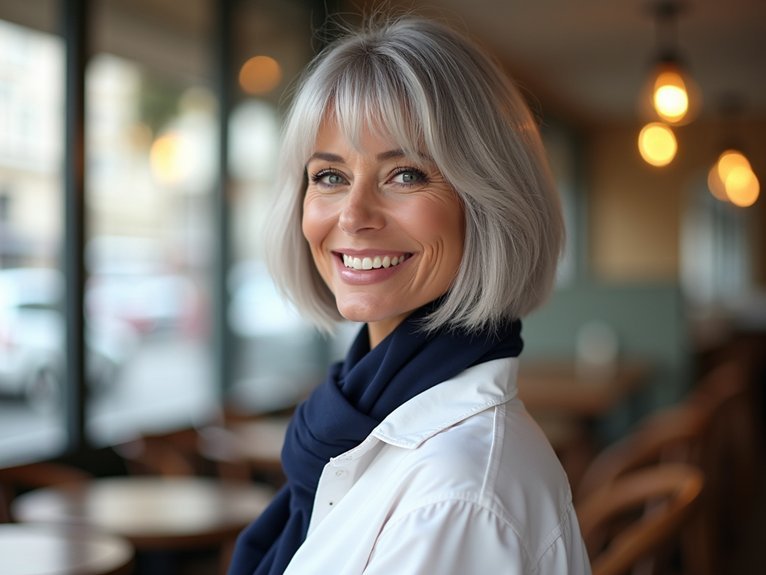 sophisticated low maintenance effortlessly chic hairstyle