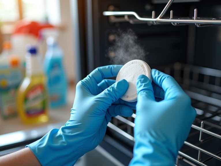 straightforward heat activated oven cleaning solution