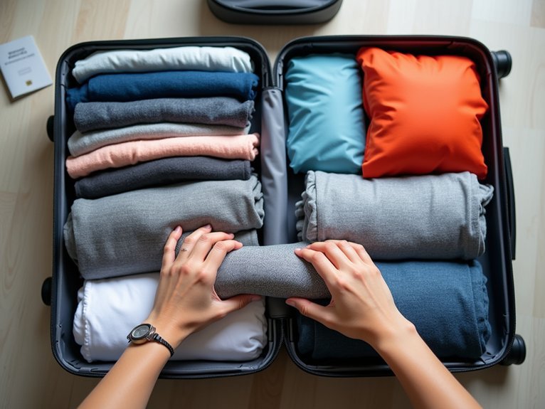 strategic packing space saving hacks