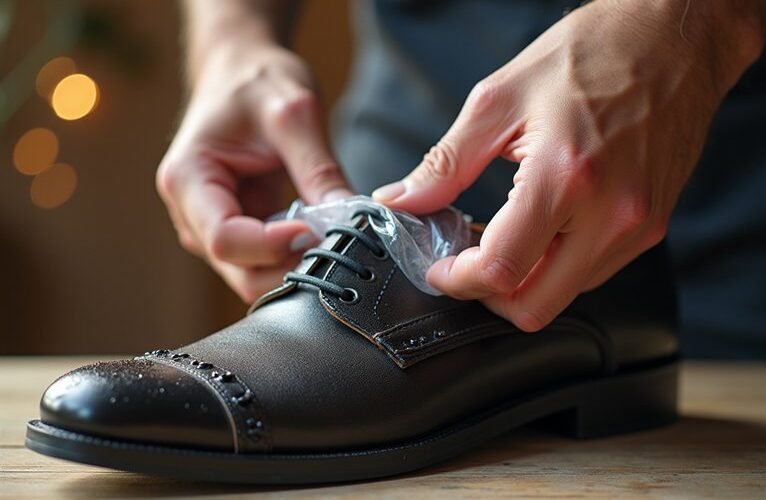 ištempti batus plastikiniuose maišeliuose