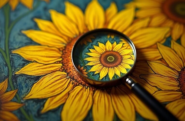 sunflowers hidden secret captivates art enthusiasts