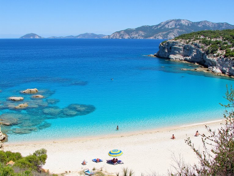 turquoise pearl of albanian riviera