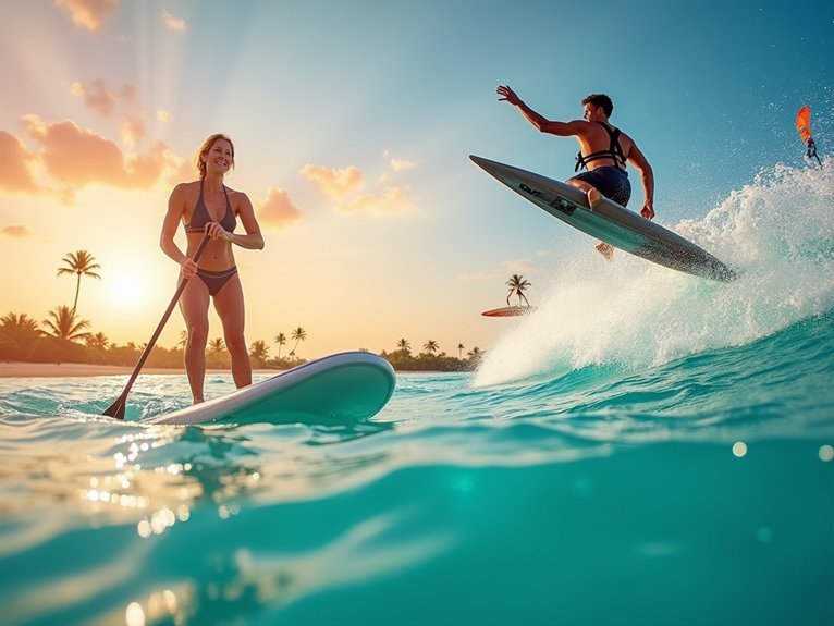 water based sports refreshing workout