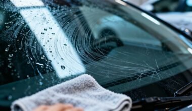 populiarūs priekinio stiklo valytuvų pažeidimai