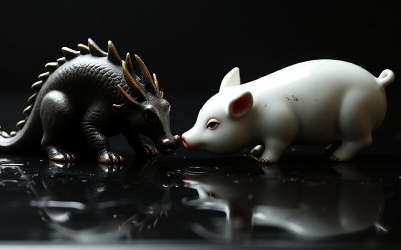 dragons disappointed pigs troubled drakonai nusivylę kiaulės sunerimę