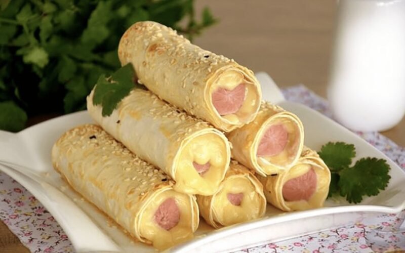 easy sausage wrapped dough bites