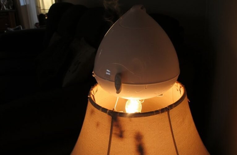 humidifier placement can ignite