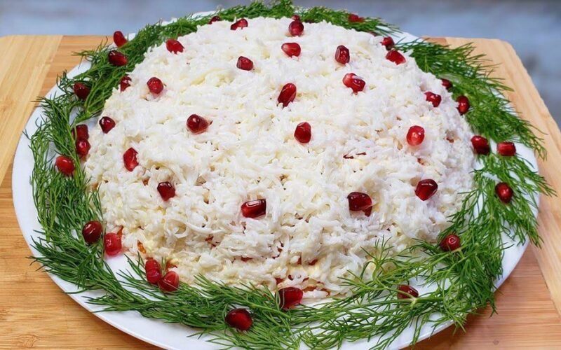 mandatory festive salad centerpiece