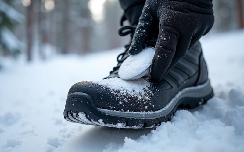 vienas šaukštas apsaugo nuo sniego