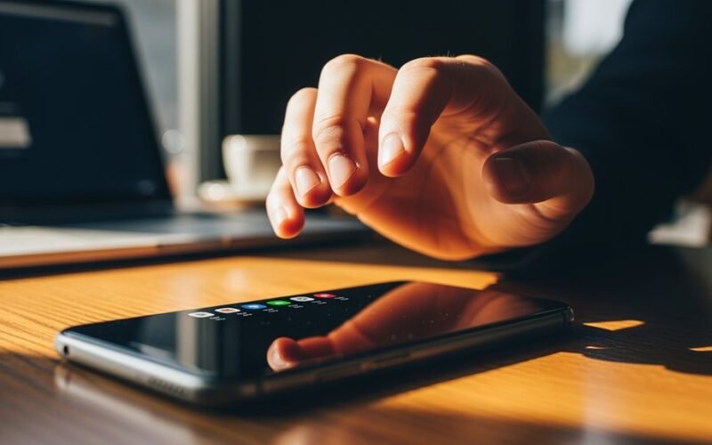 kompromitavimo požymiai telefone