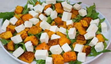 piquant pumpkin seasonal salad