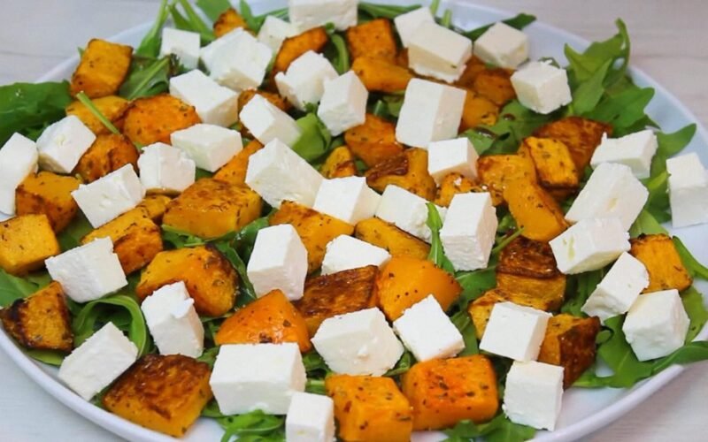 piquant pumpkin seasonal salad