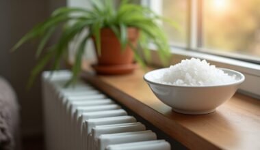 sūdyta dubuo druskos