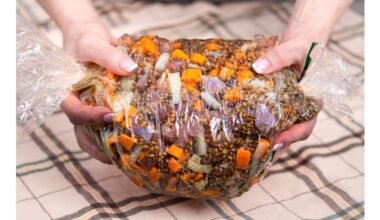 portable stoveless buckwheat porridge