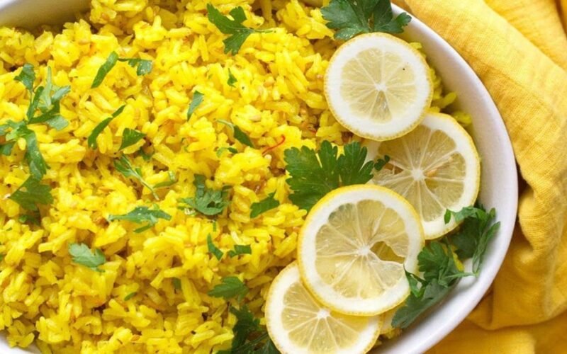 quick lemon rice sidedish