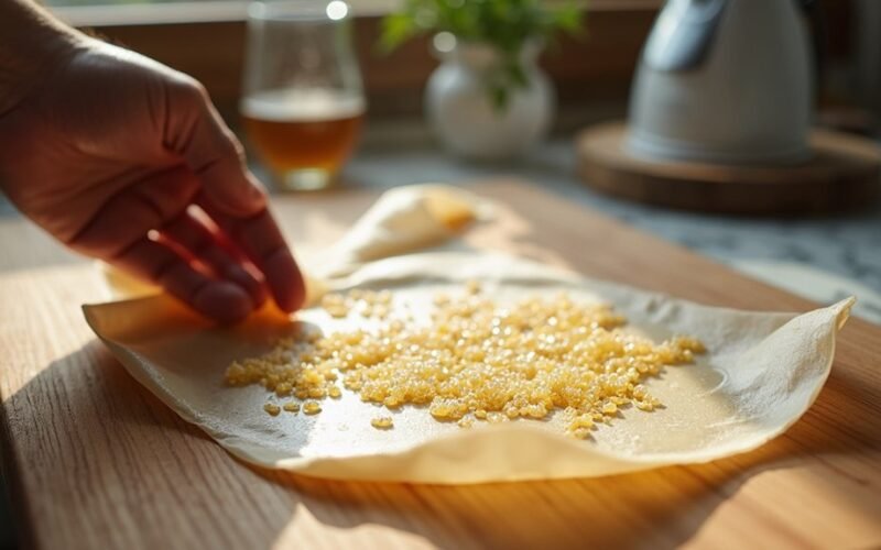 Vaško nuo žvakių šalinimas nuo paviršių