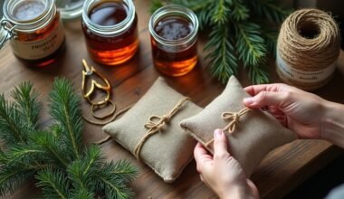 repurpose christmas tree needles
