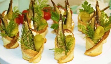 sprat sandwiches with cucumber