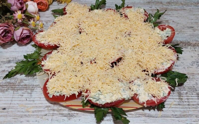 tomato under fur appetizer