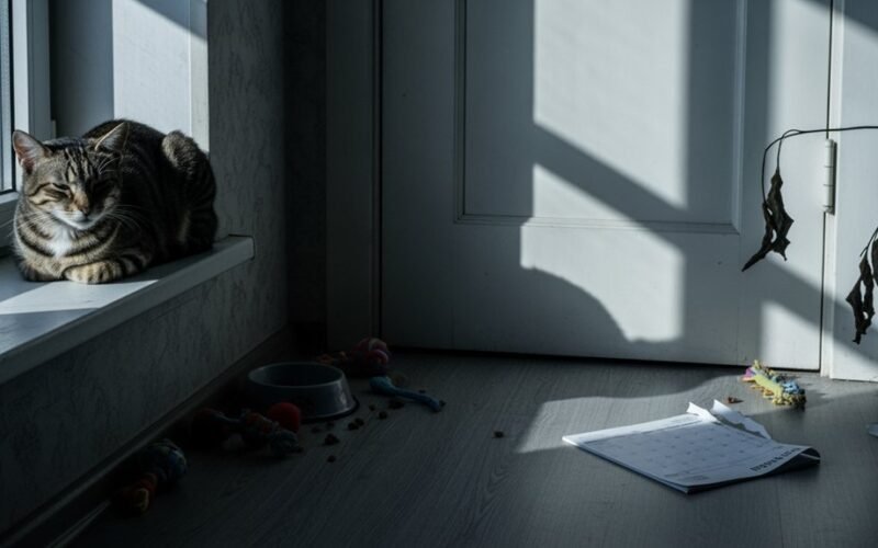 kas nutinka katės psichikai