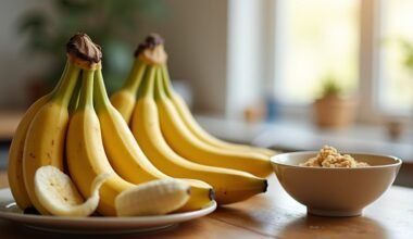 bananų stiebus apvyniokite folija