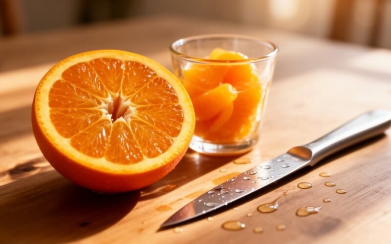 geriausias laikas suvalgyti apelsiną