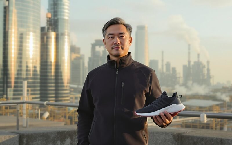 Kinijos milijardierius kuria sporto prekių ženklo imperiją