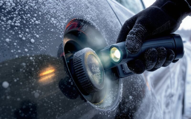 dyzelinis kuras užšalo bakelyje