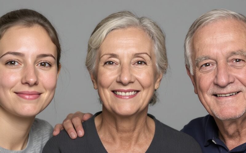 ar jaunesni atrodantys žmonės sensta