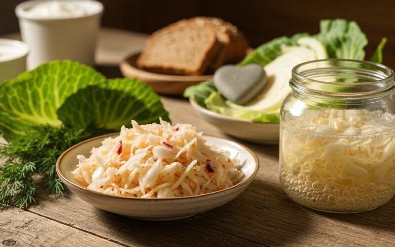 fermentuotos kopūstai sveikatai nauda