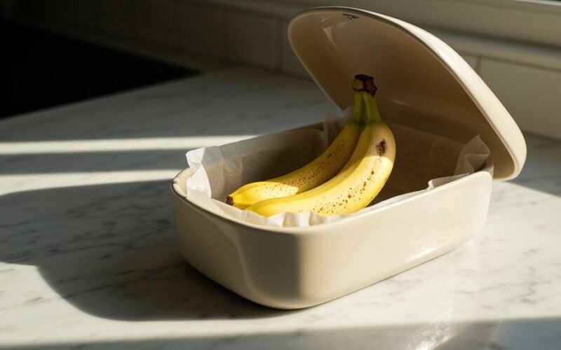 laikyti bananus šaldytuve