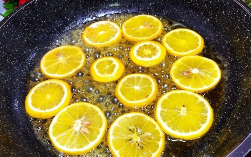 citrina keptuvėje pakepta svieste