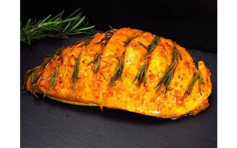 oil free juicy pan fry chicken